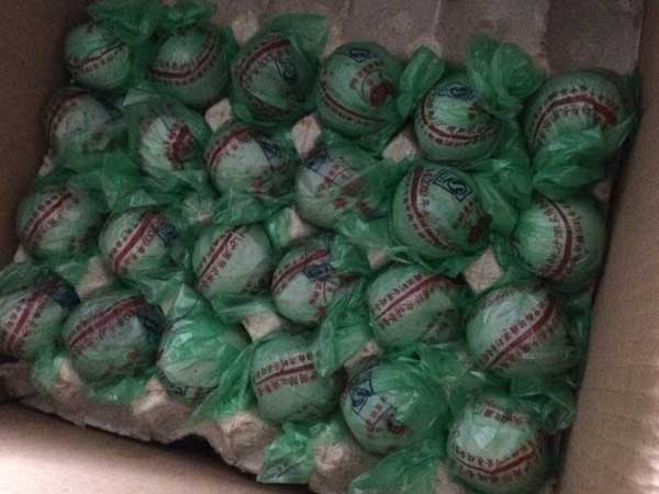 吉庆松花皮蛋180枚装干心型二级蛋2